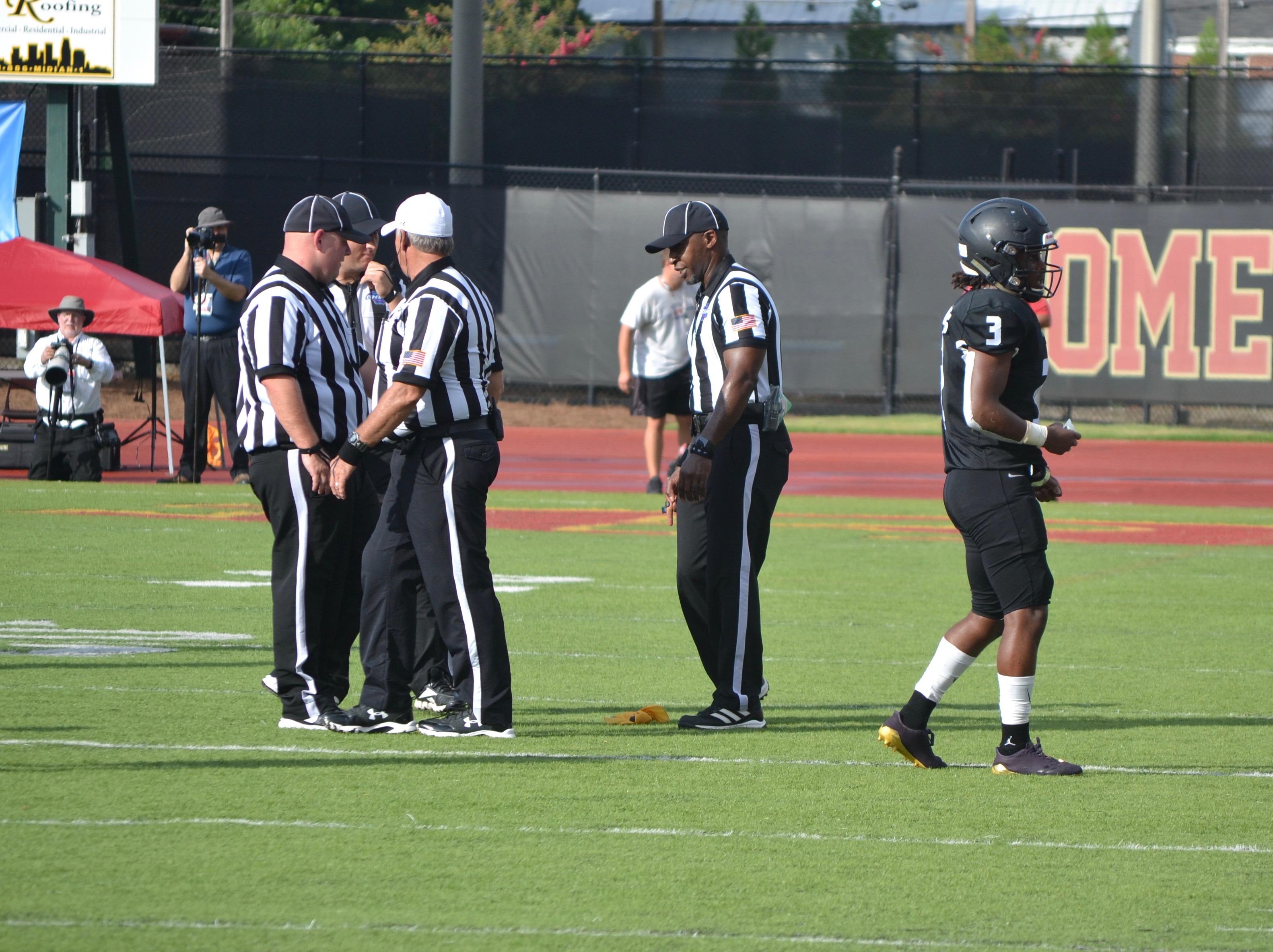 High School Football Referee Signals Chart